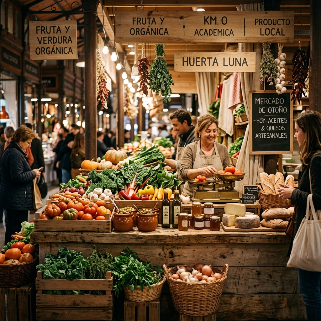 Photo of market / suppliers